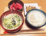 今日のみそ汁。しゃぶしゃぶ風豆乳豚汁作り方5写真