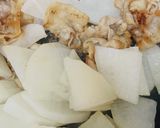 豚バラ大根焼き肉のたれで水菜を入れて作り方3写真