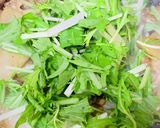 豚バラ大根焼き肉のたれで水菜を入れて作り方4写真
