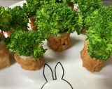 ちくわとブロッコリーのクリスマスツリー作り方4写真