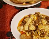 コチュジャン麻婆茄子豆腐作り方6写真