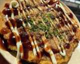 たまごかけご飯のお好み焼き作り方9写真