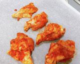 手羽元のハニーハリッサ焼き♪クスクス添え作り方4写真