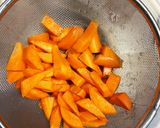 漬時間無きな粉ケチャ麺汁味甘酢人参浅漬け作り方2写真