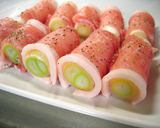 ねぎの豚ロール焼き作り方1写真