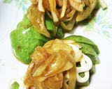 玉ねぎめんつゆ漬けを のせた アボカド作り方7写真