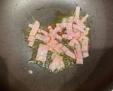 豆腐皮のカルボナーラ作り方2写真