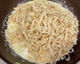 豆腐皮のカルボナーラ作り方4写真