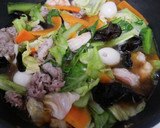 さっと作れて栄養満点！五目中華丼作り方6写真