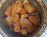 ☆調味料比覚書☆ぶりと大根の赤みそ煮作り方8写真