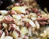 塩不使用の鹿肉トマトソースパスタ作り方3写真