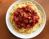 塩不使用の鹿肉トマトソースパスタ作り方10写真