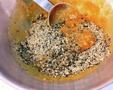 胡麻味噌豚丼。作り方4写真