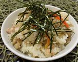 万能たれで簡単☆鶏肉ときのこの混ぜご飯作り方5写真