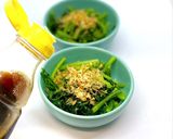 春菊に鰹節とポン酢をかけるだけ!作り方6写真