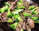 牛肉とブロッコリーのオイスター炒め作り方5写真