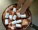 チョコプリンのスモアケーキ作り方10写真