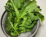 高菜の間引き菜の一夜漬け作り方1写真