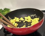 ほうれん草とふわふわ卵のバター炒め♪作り方3写真