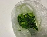 高菜の間引き菜の一夜漬け作り方2写真