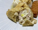 おでん種に！鶏挽肉と焼豆腐の信太巻き作り方8写真