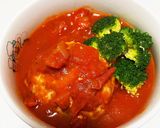 簡単ふわふわ煮込みハンバーグ作り方4写真