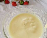 卵1個！レンジでキャンドルケーキ作り方4写真
