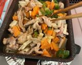 簡単中華！豚肉と野菜の黒酢炒め作り方3写真