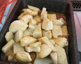ほっこり！たけのこと鶏肉の炒め煮作り方3写真