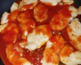 鶏胸肉のケチャップ炒め作り方5写真