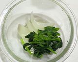 クリスマスリースのジュノベーゼ風パスタ作り方3写真
