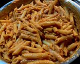 Penne alla Vodka作り方14写真