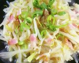 ★安うま★もやしとベーコンのネギたま炒め作り方8写真