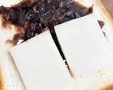 今朝の4w1hサンド「あんこ×もち」作り方2写真