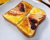 ☆ピザ風トースト☆作り方2写真