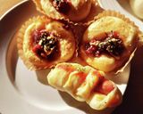 朝パン〜焼き鳥の缶詰で、焼き鳥パン♪作り方10写真