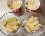 レンチン！クリスマス☆カップサラダ作り方13写真