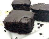 ★超簡単★チョコキヌアブラウニー作り方4写真