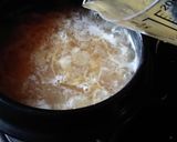 お一人様ダイエットランチ★鶏玉子雑炊作り方4写真