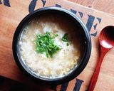 お一人様ダイエットランチ★鶏玉子雑炊作り方5写真