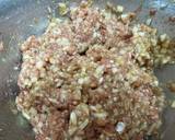 圧力鍋で作る　もち米で包んだ蒸し肉団子作り方7写真