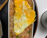 レンジクリームタコライス味オムライス弁当作り方13写真