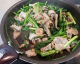包丁不要！にら豚丼作り方3写真