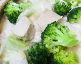 鶏肉とブロッコリー●根菜シチュー鍋作り方3写真