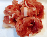 白だしで簡単！豚肉ともやしの中華風鍋作り方1写真