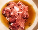 白だしで簡単！豚肉ともやしの中華風鍋作り方4写真