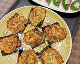 長芋とろろとキムチのお焼き作り方8写真