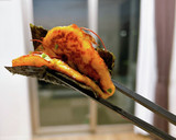 長芋とろろとキムチのお焼き作り方9写真