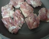 鶏肉とごぼうの煮物作り方3写真
