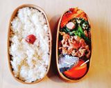 お弁当★ピリ辛豚玉丼★簡単カフェ風作り方9写真